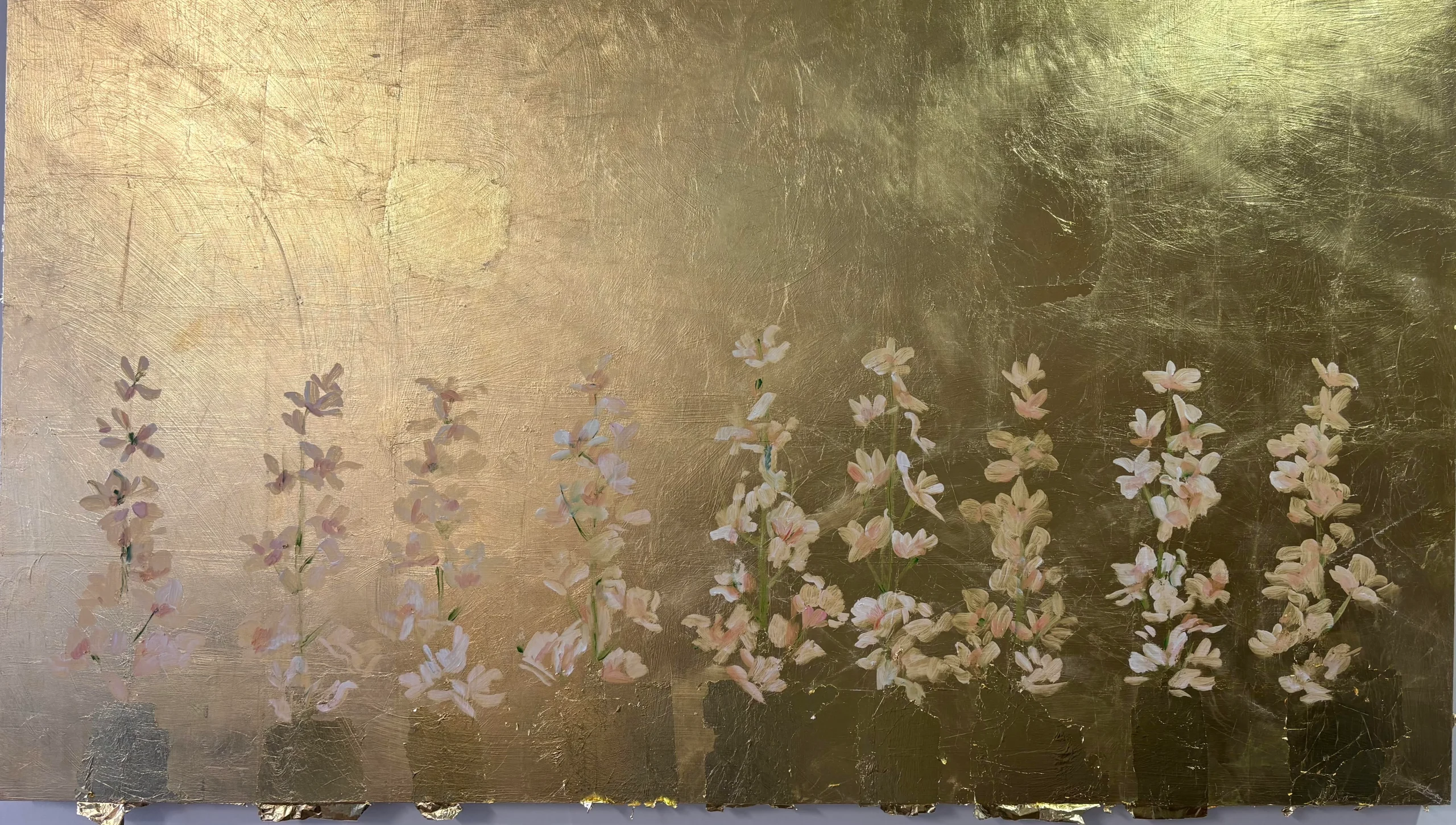 Flowers on Gold